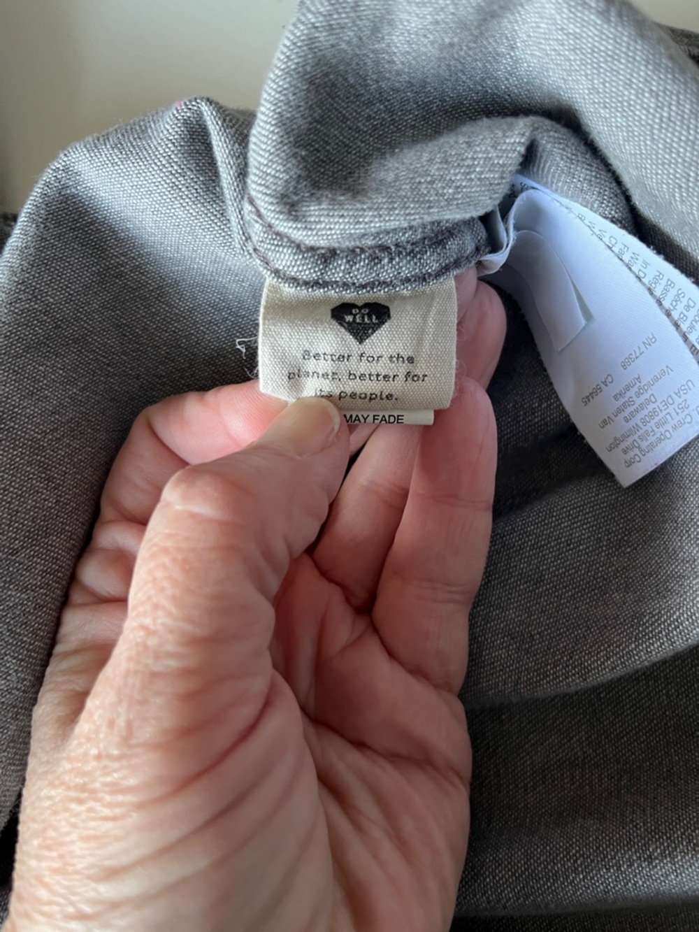 Madewell Men's Charcoal Grey Shirt Jacket - Picture 6 of 7